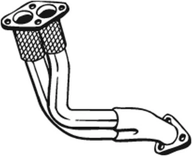 Tubo di scarico Bosal 753-517 per VW ALHAMBRA 7M8 SEAT 7V8 7M9 7M6 SHARAN 7V9 anteriore