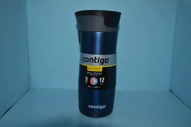 Contigo AUTOSEAL West Loop Vacuum-Insulated Stainless Steel 16 oz. Travel Mug