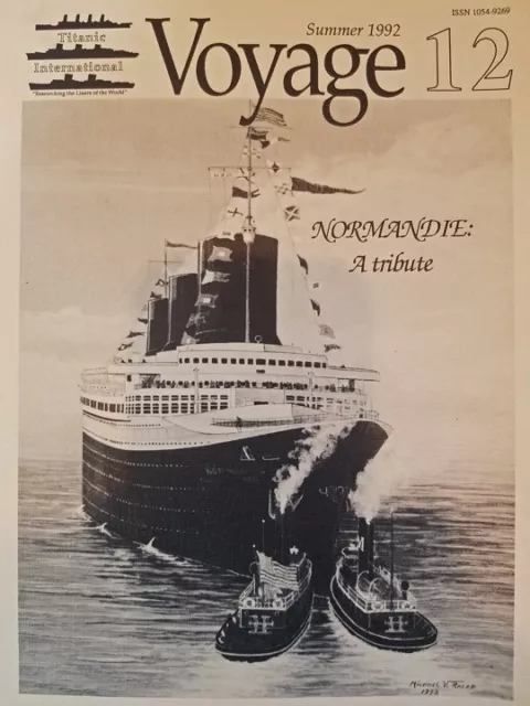 SS Central America, Tommy Thompson, Voyage 12 Magazine, Summer 1992, New!