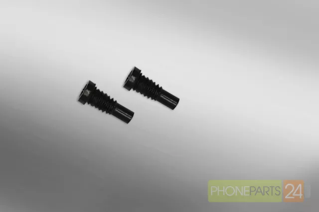 2 x iPhone 8 / 8 Plus Pentalobe LCD Schrauben Screws Schwarz Black