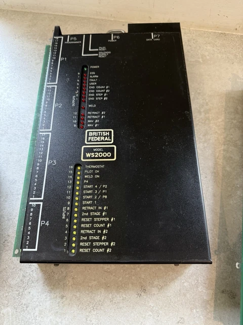 Ws2000 Controller BRITISH FEDERAL WS2000 Weld Controller STOCK K4243 £129.00 - PicClick UK