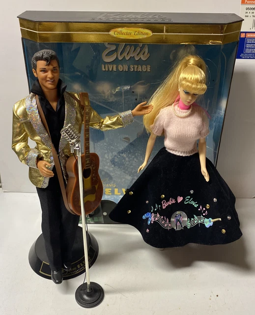 BARBIE Loves ELVIS Live on Stage Collectors Edition 1996 BARBIE Loves ELVIS Live on Stage Collectors Edition 1996