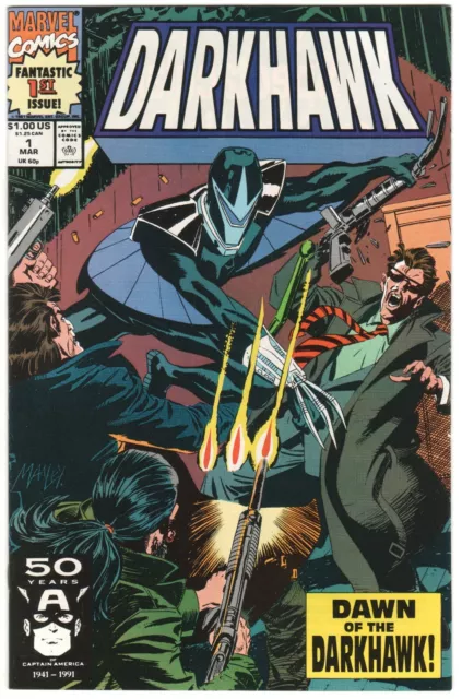 Darkhawk #1 ~ MARVEL 1991 ~ Dawn of the Darkhawk NM