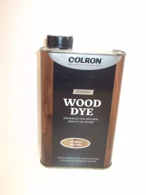 Tinte madera Colron 500ml lata de color roble oscuro jacobeo