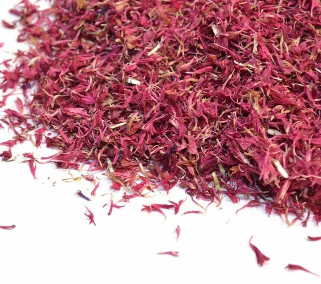 Rosa Kornblumenblätter für Teeherstellung Kerze Seifenbad Hochzeit Konfetti 5g - 1kg