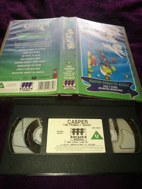 CASPER THE FRIENDLY GHOST [VIDEO/VHS ]=children/family £0.99 - PicClick UK