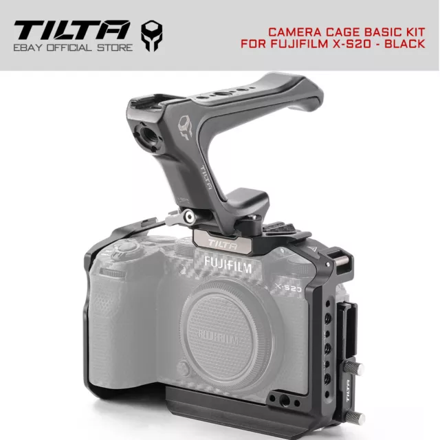 Tilta Camera Cage Filmkamera Halter W/Top Handle Cable Clamp Para Fujifilm X-S20