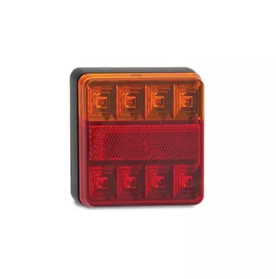 LED REAR COMBINATION LAMP TRAILER LIGHT STOP/TAIL INDICATOR FULLY SUBMERSIBLE x2