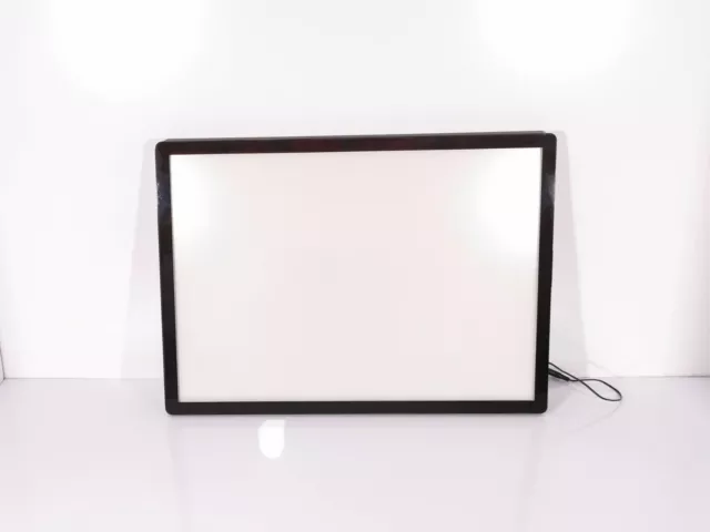 A2 Acrylic Wall-Mounted LED Lightbox Sign Poster Board with Rounded Corners