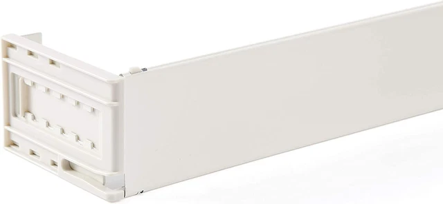 Kenney Classic 2.5 Adjustable Projection, 48 to 86-Inch Wide Pocket Curtain Rod,
