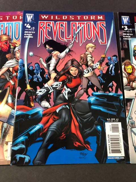 Revelations 3 Issue Wildstorm Comic Book Lot / Set 3