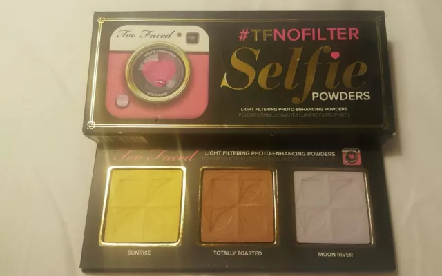 Too Faced No Filter Selfie Palette NEU Light Filtering Powders