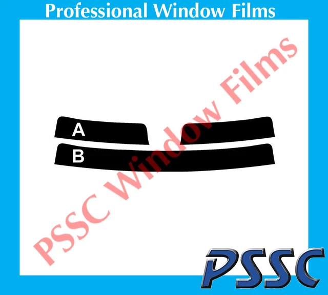 PSSC Pre Cut Sun Strip Car Window Films Mercedes CLS Shooting Brake 2012 to 2016