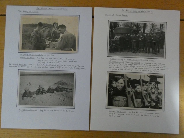 WW2 4 ORIGINAL photo cards British Army in action & off to war BEF 1940 ...
