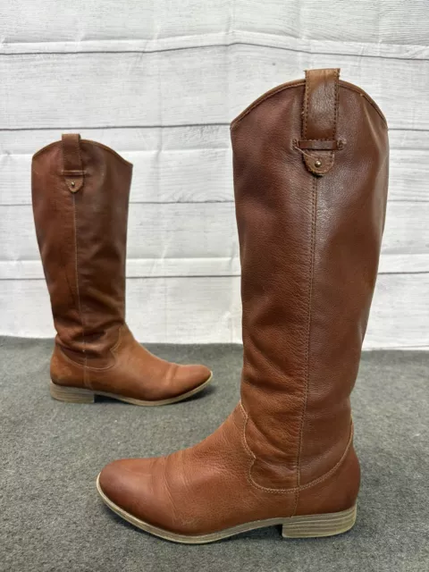 FRYE AND CO. Womens Tania Riding Boots Size 9 Retails for $160 Fast Shipping