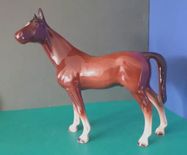 HORSE ORNAMENT FIGURINE by ROYAL DOULTON, COOPERCRAFT or MELBA 1975's ENGLAND