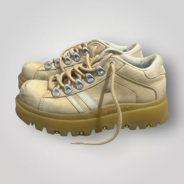Skechers Jammers Vintage Y2K Chunky Platform Womens Shoes Size 6.5 Leather