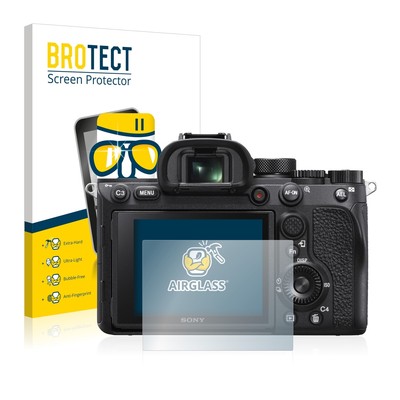 Alpha Film de protection d'écran pour Sony Alpha 7R IV Verre souple Film Protecteur 9H 