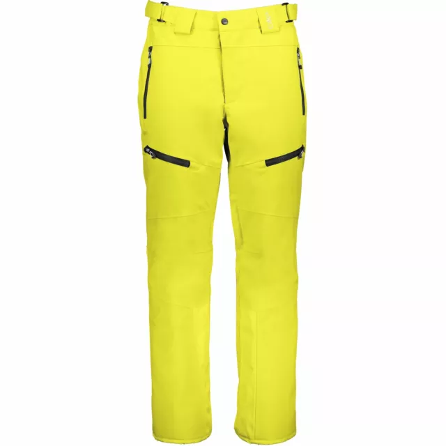 CMP Pantaloni da Sci e Snowboard Man Giallo Anti-vento Impermeabile Traspirante