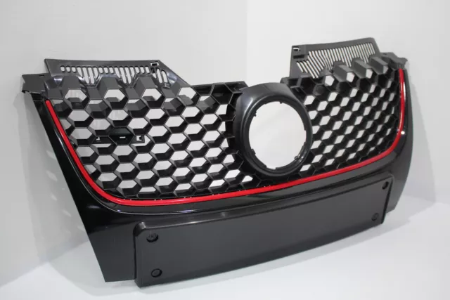 VW Golf 1K Mk5 GTi 2004-2008 Centre Upper Bumper Grill Mesh New VK283AJBCN