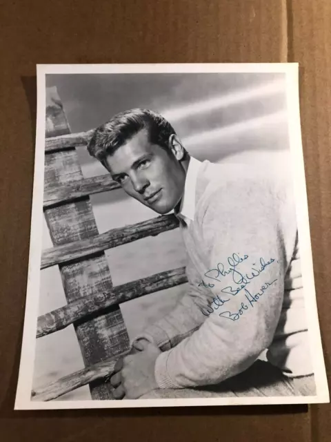 Bob Hover Very Rare Very Early Autographed 8/10 Photo 50s South Pacific Physique