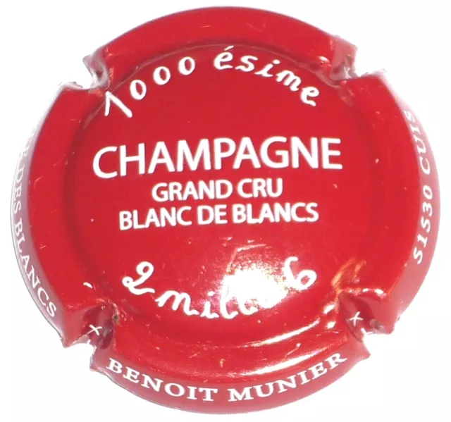 Capsule de Champagne : Extra !!!  MUNIER Benoit , Millésime 2006 , n°18 , 1500ex