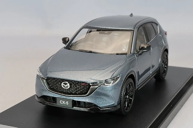 1/43 Hi-story マツダ CX-5 Sport Appearance Hi Story 1/43 Mazda CX-5 Sports Appearance 2021 Machine Gray