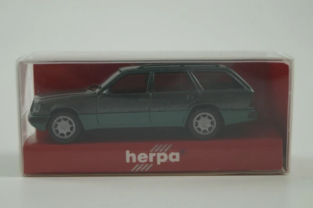 A collectible scale model Mercedes-Benz E-Class T-Modell from Herpa