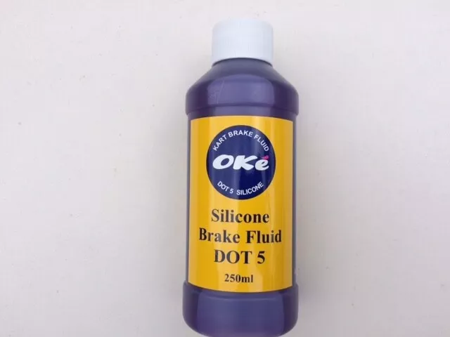 DOT 5 Twin Pack Tony Kart/Kelgate liquide de frein silicone dans une bouteille de 250 ml 3