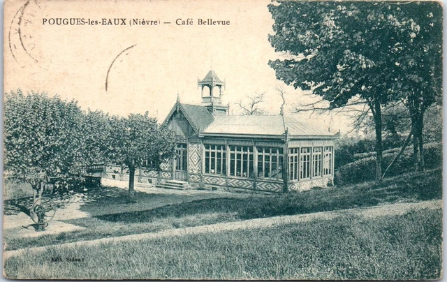 58 POUGUES LES EAUX  -carte postale ancienne [JR03965]