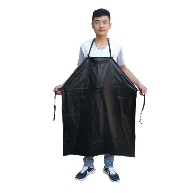 Heavy Duty Strong Lightweight PVC Nylon Water Proof 105*75.5cm Work Apron U8U7