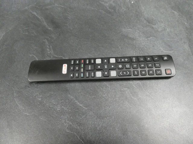 Télécommande Panasonic Pour TV Avec Touche Netflix Dédiée - Modèle Noir - Occasion En état De Fonctionnement