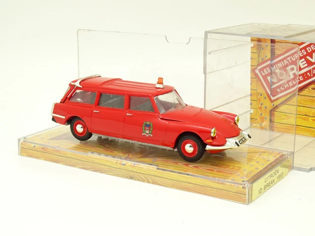 Norev 1/43 Citroën ID19 Break RTL Télé Luxembourg - Cameraman (Réf 155020) - Modèle De Collection