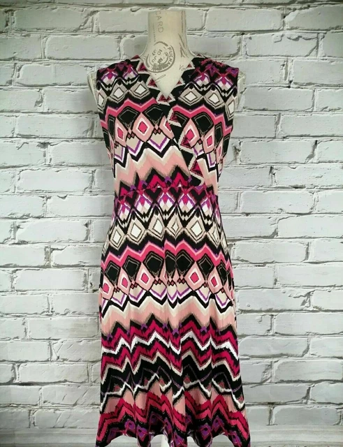 Robe femme virgule Gr. 38 M Robe Robe Robe Abito Robe De Cocktail Sans Manches