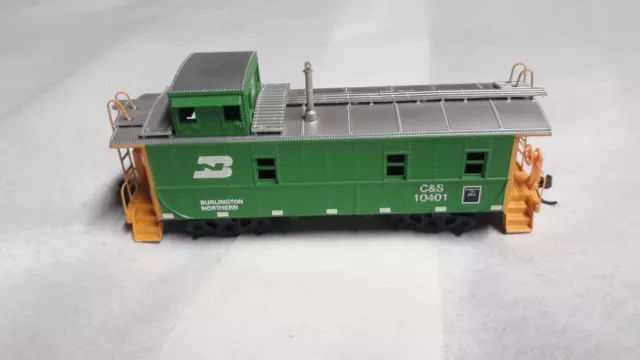 Burlington Northern caboose HO scale bnsf santa fe c&s