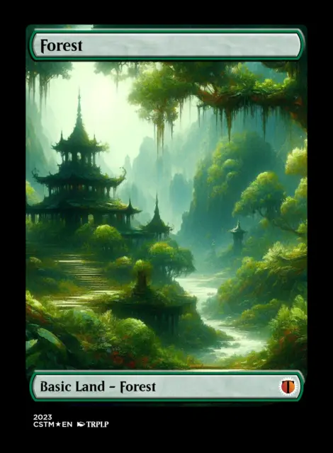 Forest - High Quality Altered Art Custom Cards