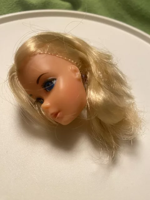 Barbie Kopf Blondes Haare Vintage Gebraucht