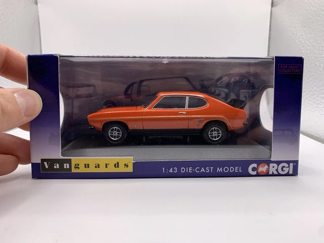 Coffret Ford Capri – MK1, MK2, MK3 – 1/43 Vanguards – Lot De 3 Miniatures