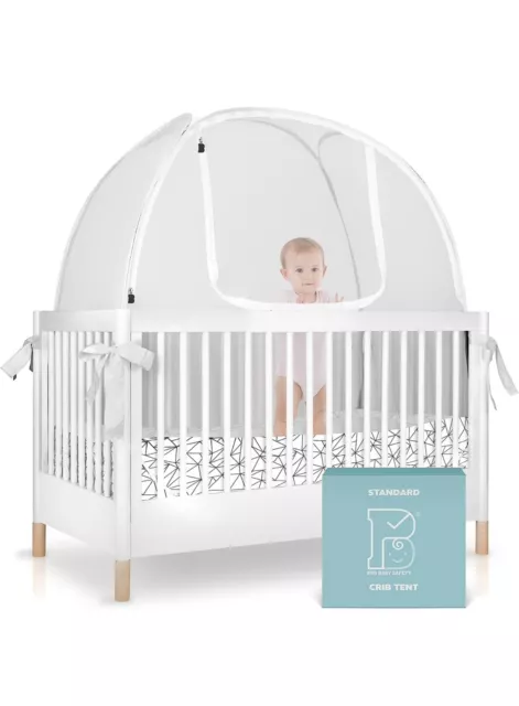 Baby Crib Tent By Pro Baby Saftey, Premium Pop-Up Canopy Tent For Nursery