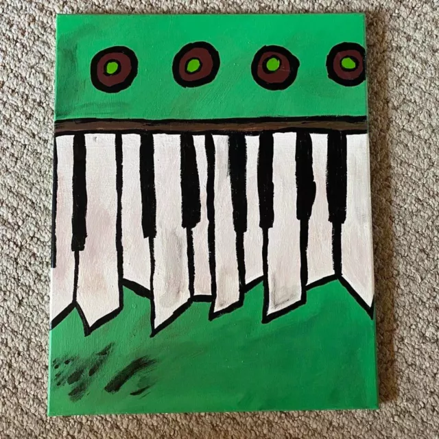 Cursive - The Ugly Organ painting | bright eyes, modest mouse, death cab, emo