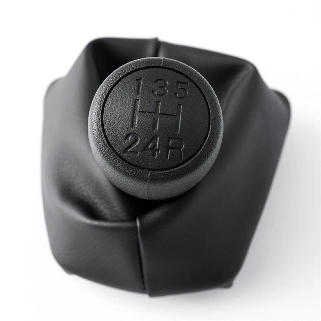 GENERICO Fiat Panda POMELLO Leva Cambio dal 2012 in Poi Nero Lucido 5