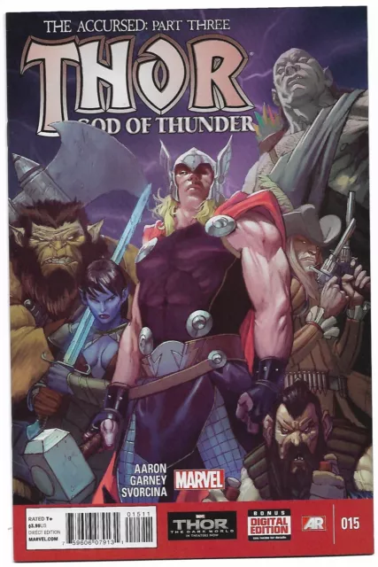 Thor God of Thunder #15 NM Marvel Comics 2014 Jason Aaron Story & Ron Garney Art