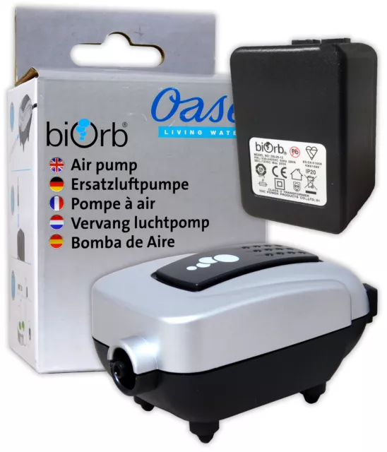 Oase Biorb Air Pump 12V Transformer Moonlight Fish Tank Baby Biube Life Flow