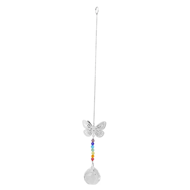 Cristalli Appesi Suncatcher Auto Ornamenti Vista Posteriore Specchio Decorazione Giardino