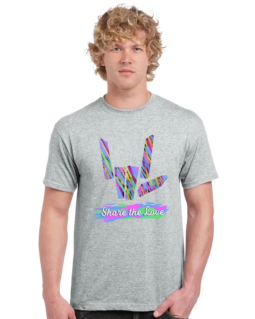 T-shirt top Share The Love Kids Stephen Sharer (stampa astratta/colorata)