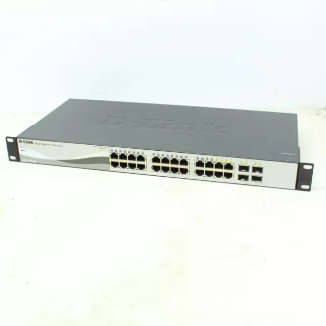 D Link DGS 1210 24 Web Smart Switch Gigabit 24 Port Gigabit Network Switch SFP
