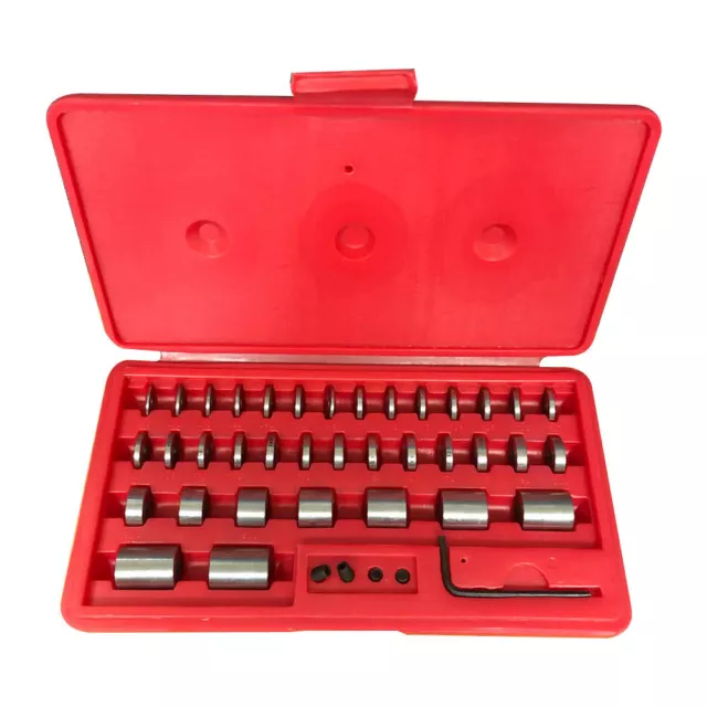 36 Pc Round Space Block Set Steel Hardened Gage Blocks Gauges Set