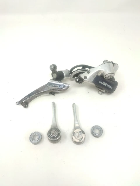 SHIMANO EXAGE 300 ex gruppo cambio front rear derailleur leve