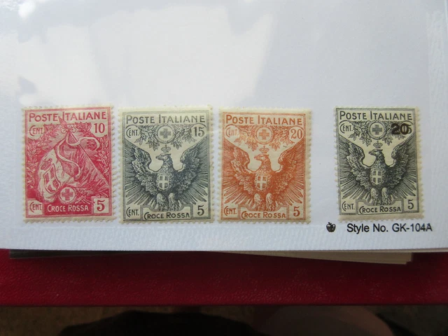 ITALY  Scott  B1-B3 and B4  set  MINT HINGED   LotB  Cat $67.75