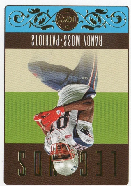 Randy Moss Legends Legacy Patriots Nfl